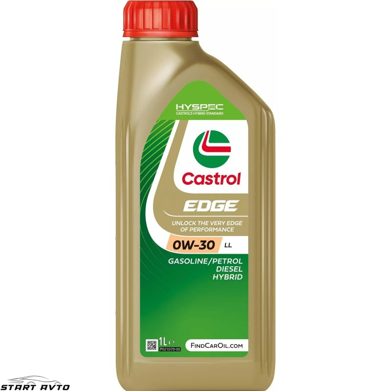 МАСЛО CASTROL EDGE 0W-30 LL - 1 ЛИТЪР