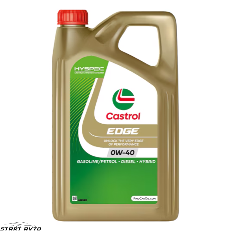 МАСЛО CASTROL EDGE 0W-40 - 4 ЛИТРА