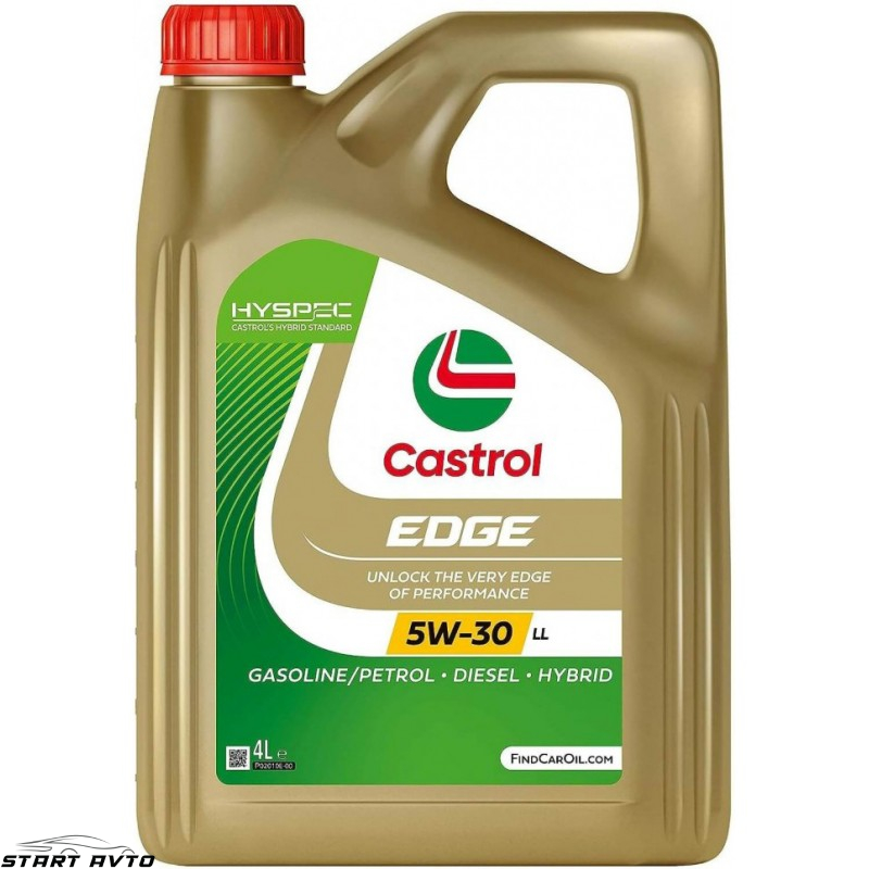 МАСЛО CASTROL EDGE 5W-30 LL - 4 ЛИТРА