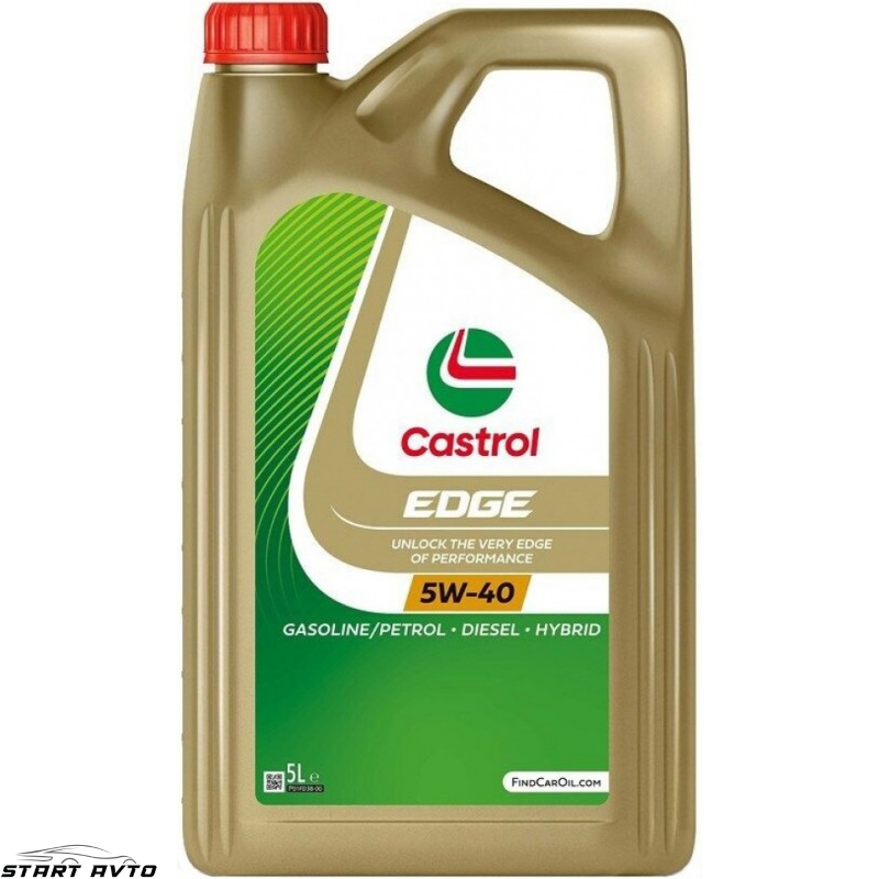 МАСЛО CASTROL EDGE 5W-40 - 5 ЛИТРА
