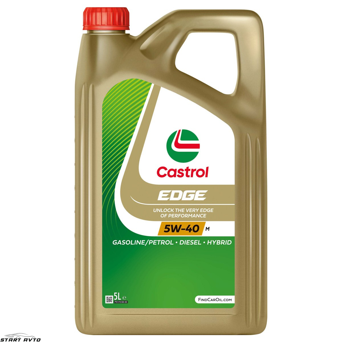 МАСЛО CASTROL EDGE 5W-40 M - 5 ЛИТЪР