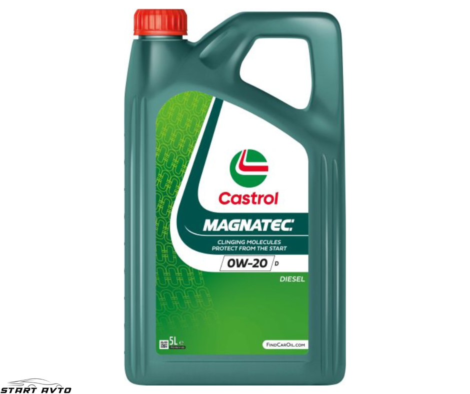 МАСЛО CASTROL MAGNATEC 0W-20 D - 5 ЛИТРА