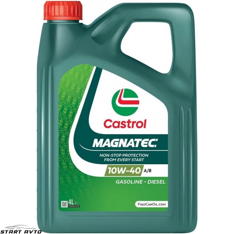 МАСЛО CASTROL MAGNATEC 10W-40 A/B - 4 ЛИТРА