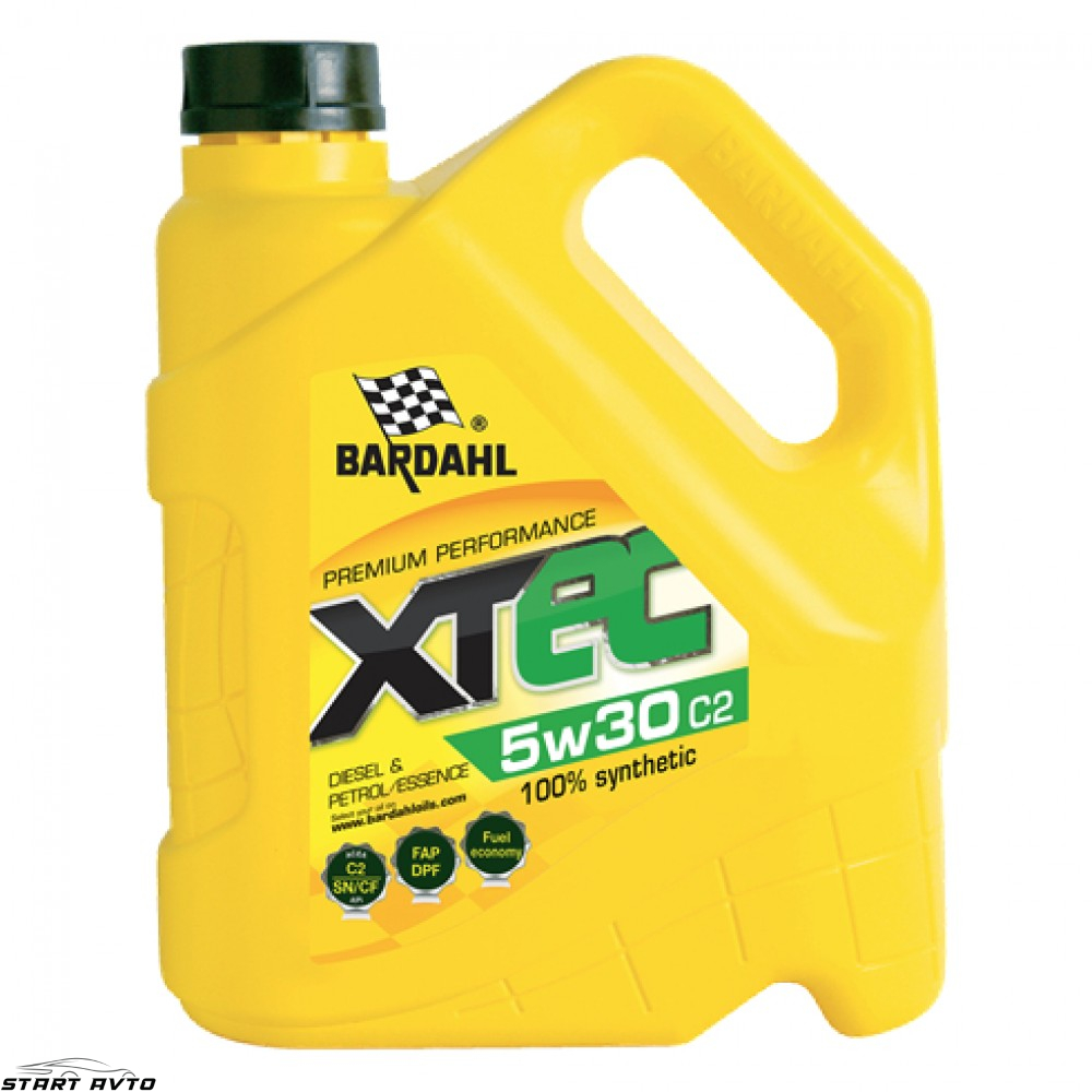 МАСЛО BARDAHL XTEC 5W30 C2 - 4 ЛИТРА