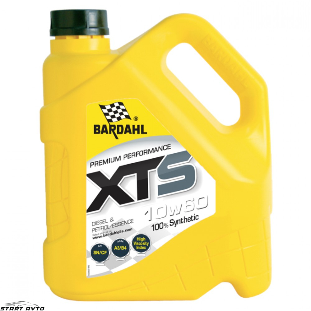 МАСЛО BARDAHL XTS 10W60 - 4 ЛИТРА