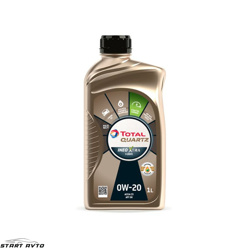 МАСЛО Total Quartz INEO Xtra V-DRIVE 0W-20 - 1 ЛИТЪР