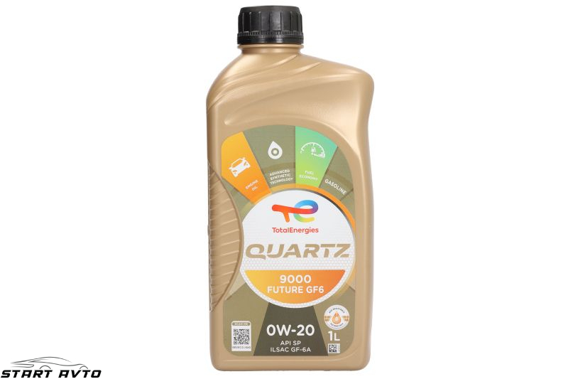 МАСЛО Total Quartz 9000 FUTURE GF6 0W-20 - 1 ЛИТЪР