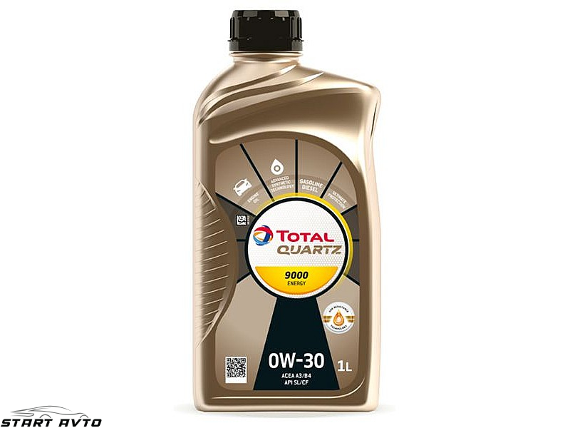 МАСЛО TOTAL QUARTZ 9000 ENERGY 0W-30 - 1 ЛИТЪР