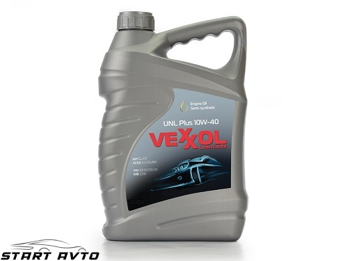 МАСЛО VEXXOL 10W40 UNL PLUS - 4 ЛИТРА