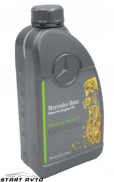 МАСЛО MERCEDES-BENZ 0W20 - 1 ЛИТЪР