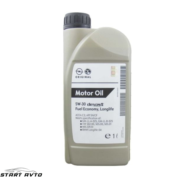 МАСЛО OPEL 5W30 - 1 ЛИТЪР