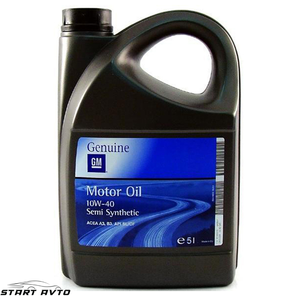 МАСЛО OPEL 10W40 - 5 ЛИТРА