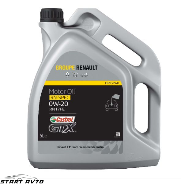 МАСЛО RENAULT 0W20 - 5 ЛИТРА