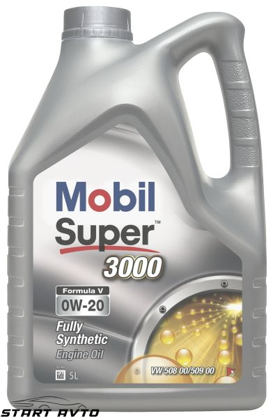 МАСЛО MOBIL SUPER 3000 FORMULA V 0W20 - 4 ЛИТРА